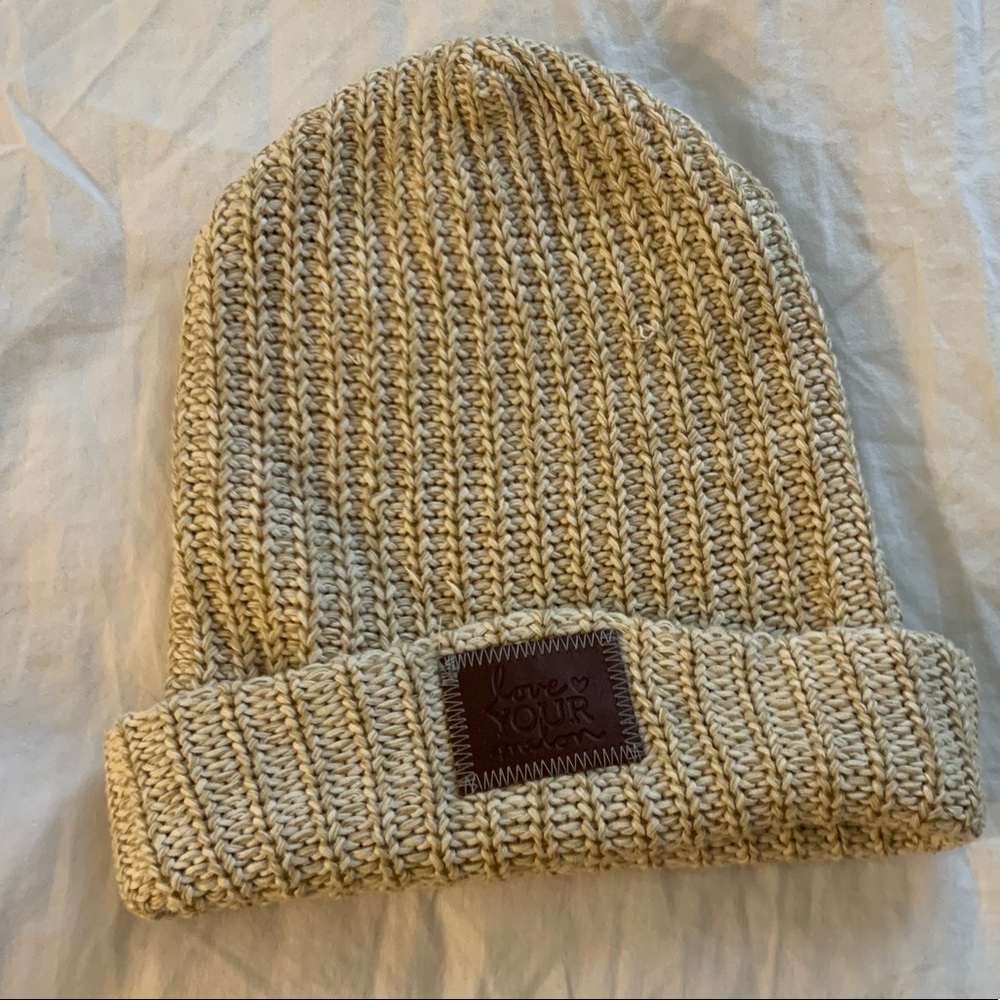 Love your melon cuffed beanie
